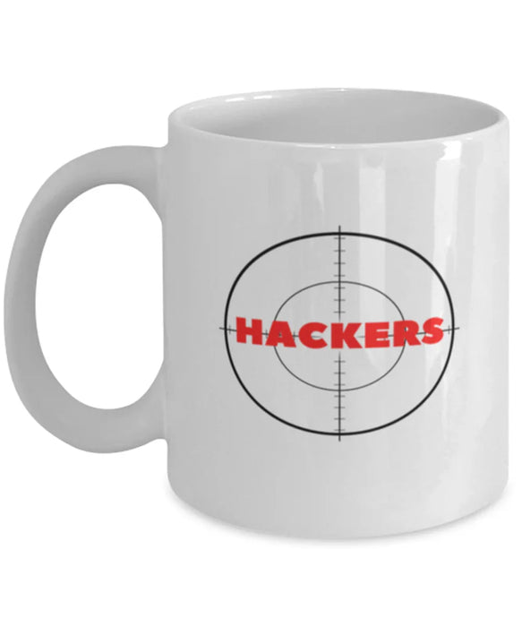 Cyber Security Analyst, Technician, CISO Coffee Mug, Hunt Hackers, Chief Information Security Officer, Cyber Security Analyst, Technician, CISO Funny, Inappropriate, Gag, Coffee Mug, Gift for Cyber Security Analyst, Technician, CISO