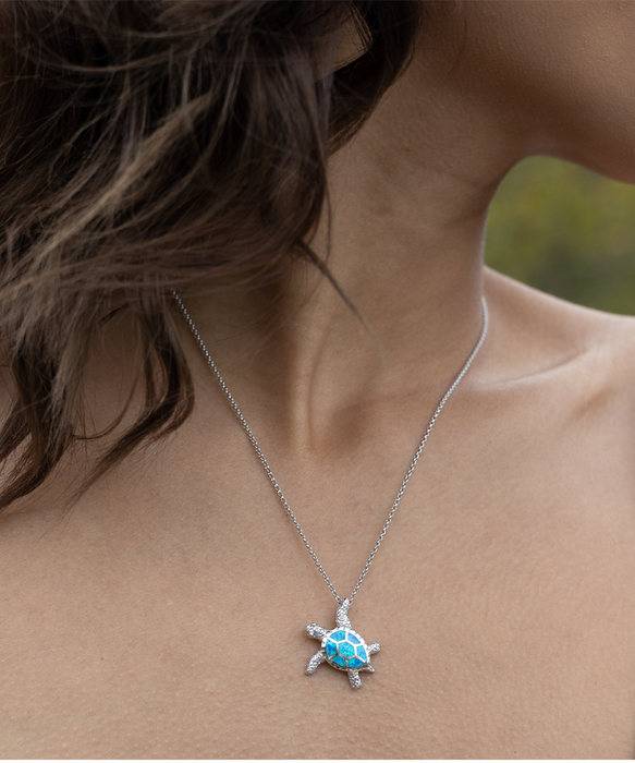 To My Girlfriend, Wife, Fiance, Valentine, Girlfriend, Wife, Fiance, Valentine Jewelry, Inappropriate, I'd Smash That Ass, Turtle Necklace